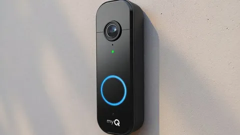 Chamberlain myQ Video Doorbell (2K, Black) at $39.99 at Best Buy (was $99.99): 60% off