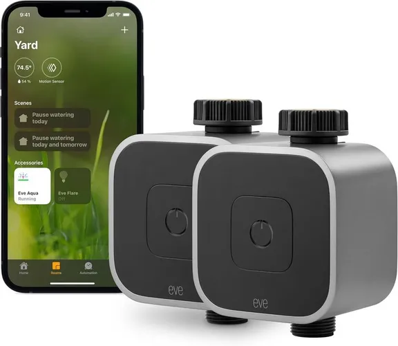 Eve Aqua smart water controller 2-pack at $174.95 on Amazon (was $299.95) — Prime deal