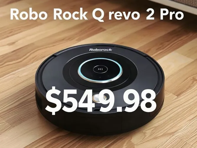 Roborock Qrevo 2 Pro at $549.98: the robot vacuum at its lowest-ever price
