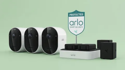 Arlo Pro Outdoor Security Camera (6th Gen) 3-Cam kit at $199.99 at Best Buy (was $299.99): 33% off