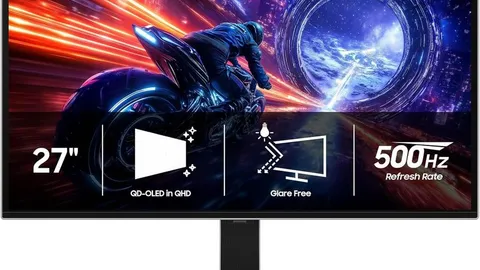 Samsung 27" Odyssey OLED G6 (G60SF) 500Hz at $729.99 on Amazon (was $999.99)
