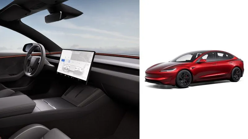 Tesla Model 3 US: 16-Inch Screen + Performance 528 hp