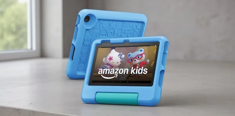 Amazon Fire 7 Kids tablet (Blue 16GB) at $54.99 on Amazon (was $109.99)