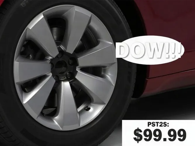 Aluminum wheel rim protectors for Tesla 3/Y/S/X (4-pack) down to $99.99