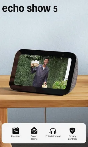 Amazon Echo Show 5 (Charcoal) at $59.99 on Amazon (was $99.99)