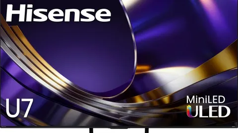 Hisense 75" U7 (2026) Mini-LED 165Hz TV at $999.99 at Best Buy (list $1,999.99)