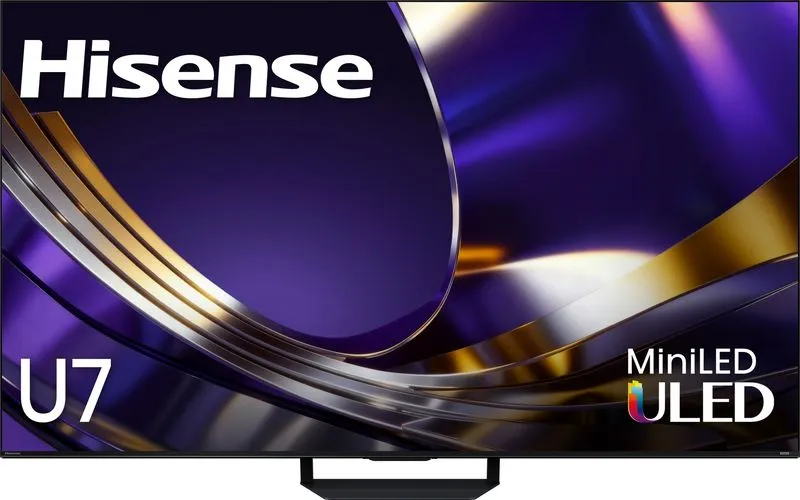 Hisense 75" U7 (2026) Mini-LED 165Hz TV at $999.99 at Best Buy (list $1,999.99)