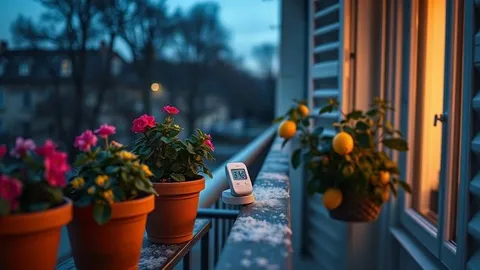 DIY frost alert: a connected sensor that tells you when to bring pots inside