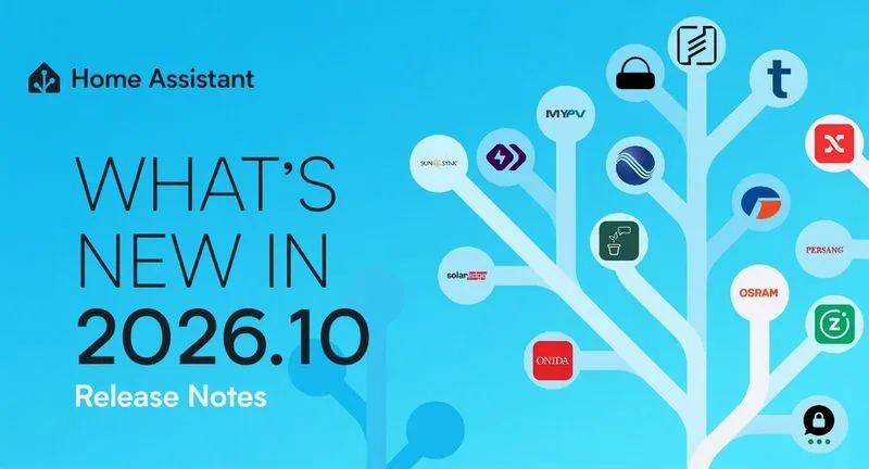 Home Assistant 2026: guía completa de 2026.9 a 2026.11 (HACS Marketplace, MCP, Link)