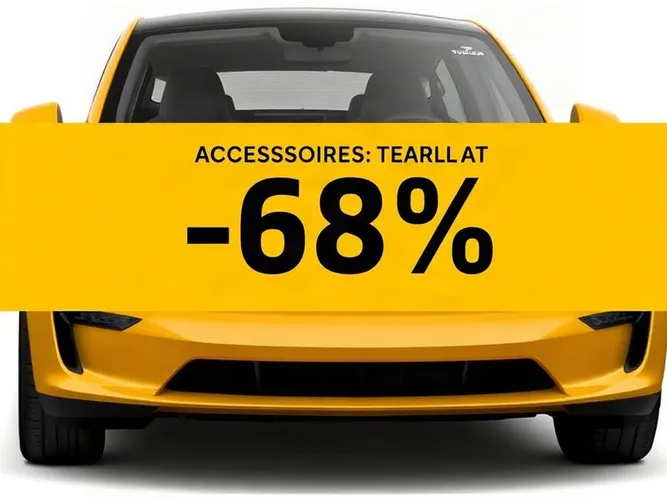 Accessoires Tesla Model Y : jusqu'à -68 % chez Teslarati