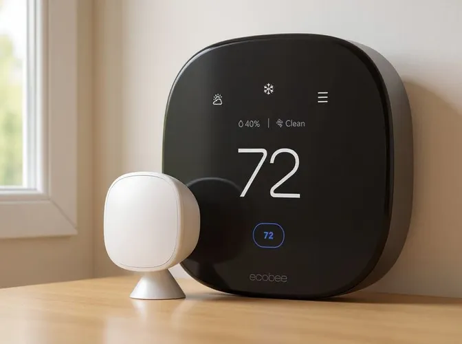 ecobee Smart Thermostat Premium with SmartSensor at $209.99 at Amazon (was $259.99)