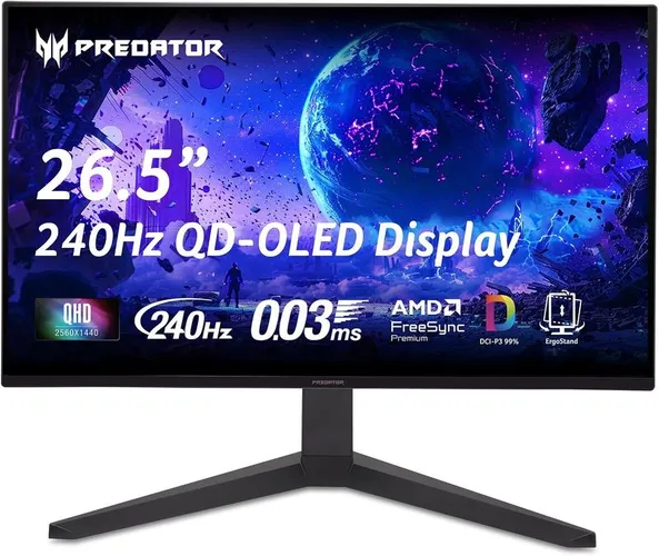 Acer Predator X27U W1 26.5" QD-OLED at $314.99 on Amazon (was $549.99)
