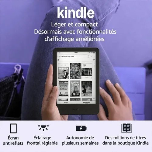 Kindle 16GB (ad-free) at €99.99 on Amazon.fr (was €169.99) — 41% off