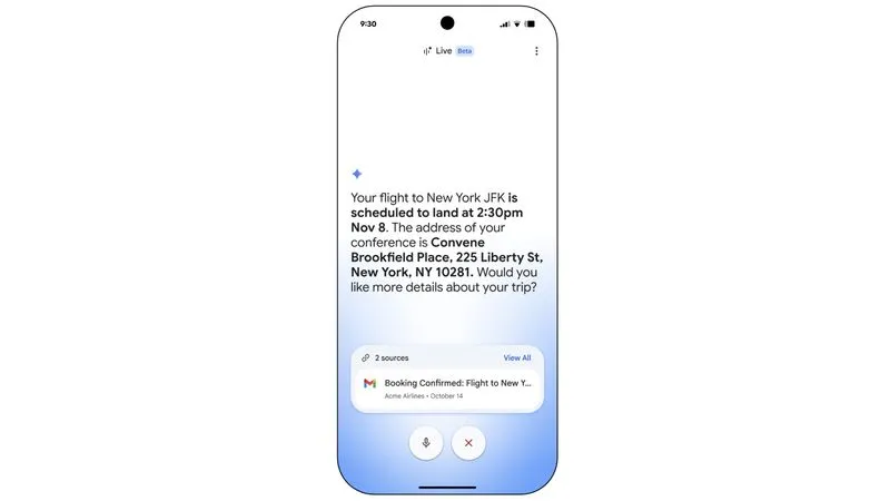 Gmail Live: Ask Your Inbox Out Loud, Now Rolling Out to Workspace and Google AI Plans