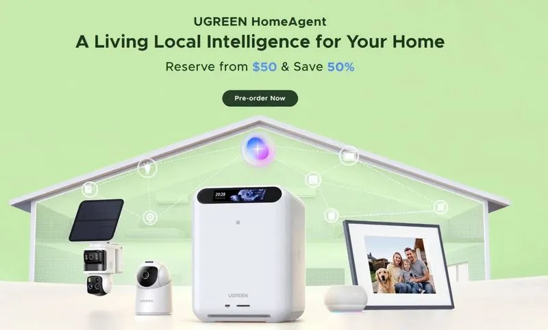 UGREEN HomeAgent Pre-Order: Matter Local AI Hub Sep 2026