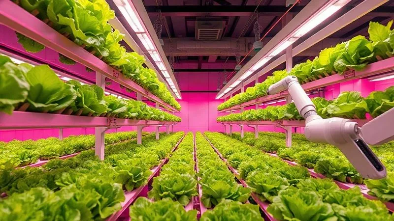 Norway’s Avisomo Vertical Farm Grows and Packages Lettuce With Zero Hand Contact