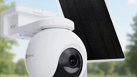 EZVIZ HB8 Pro 4K security camera + 5W solar panel at €149.99 at Boulanger (was €199.99): 25% off