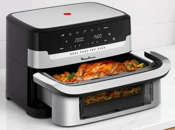 Moulinex Dual Easy Fry Flex EZ922D a 129 € en MediaMarkt (antes 179 €): −27 %