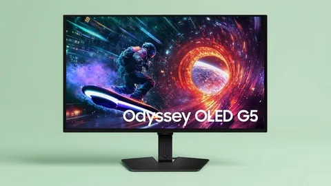 Samsung Odyssey G5 27" QHD 180Hz OLED at €278.99 at Boulanger (was €549.99)