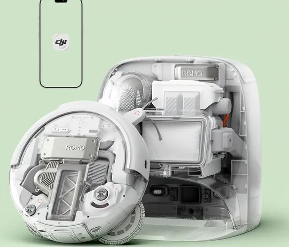 DJI ROMO P robot vacuum at €706.67 on Amazon.fr (was €1,165.83)