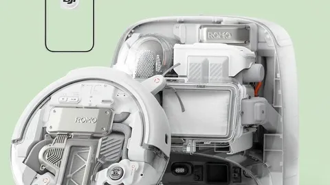DJI ROMO P robot vacuum at €706.67 on Amazon.fr (was €1,165.83)