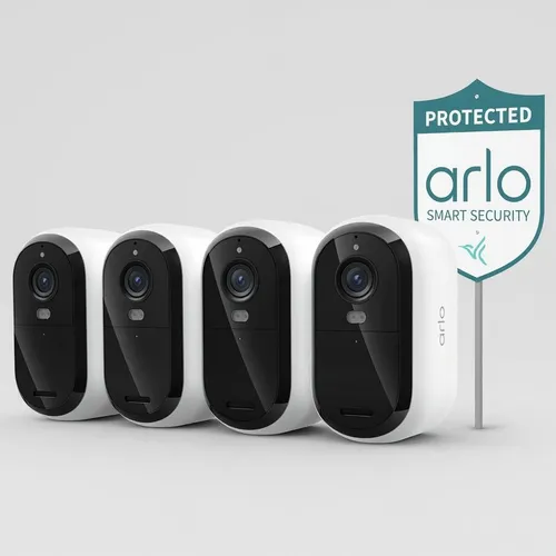 Arlo Essential Outdoor Security Camera 2K (4-Cam) at $149.99 at Best Buy (was $199.99): 25% off