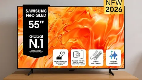 TV Samsung 55" QN70H Mini LED a 599 € da MediaWorld (prima 899 €): −33%
