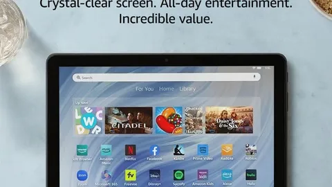 Amazon Fire HD 10 (32 GB, Black) at $72.99 on Amazon (was $154.99)