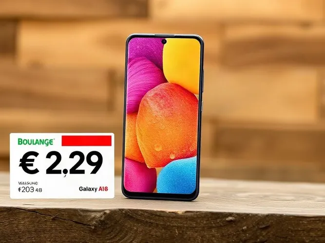 Samsung Galaxy A18 4G (128GB) at €229 at Boulanger (was €279)