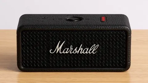 Marshall Emberton III (Black & Silver) portable speaker at $99.99 at Amazon (was $179.99): 44% off