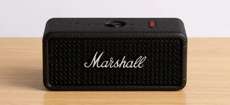 Marshall Emberton III (Black & Silver) portable speaker at $99.99 at Amazon (was $179.99): 44% off