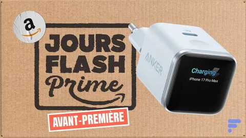 Anker Nano 45W smart-display USB-C charger at €27.99 on Amazon.fr (was €39.99)