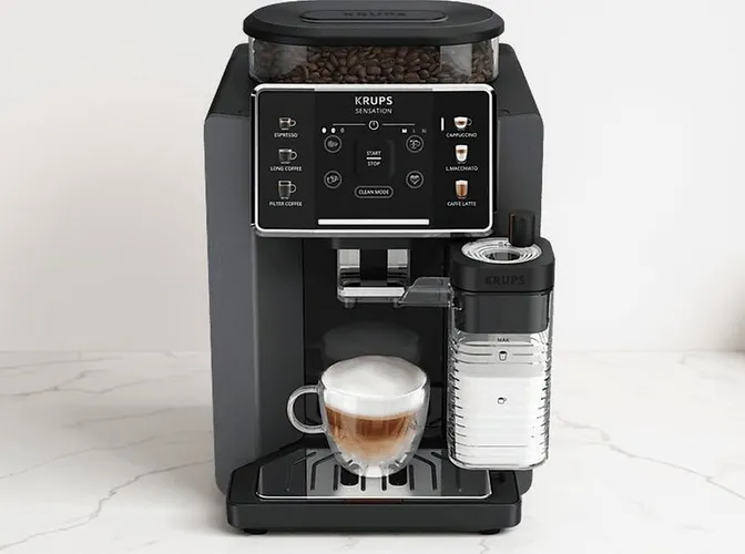 Krups Sensation Milk EA912B a 399 € en MediaMarkt (antes 519 €): −23 %