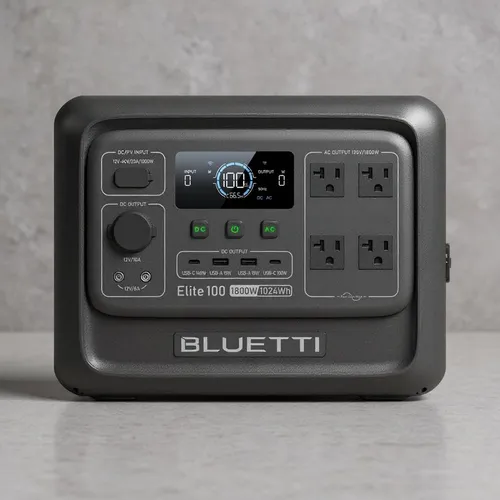 BLUETTI Elite 100 V2 power station (1,024Wh) at $448.99 at Amazon (list $899)