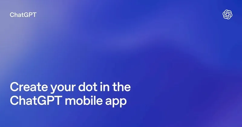 ChatGPT Dots come to mobile: create your dot on your phone and hand work to Codex